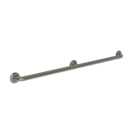Newport Brass 45" L, Two Post, Solid Brass, 42" Grab Bar in Gun Metal, Gun Metal 1200-3942/14